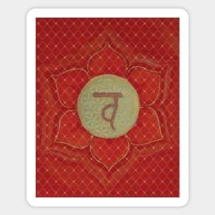 Sacral Chakra Swadhistana Sticker